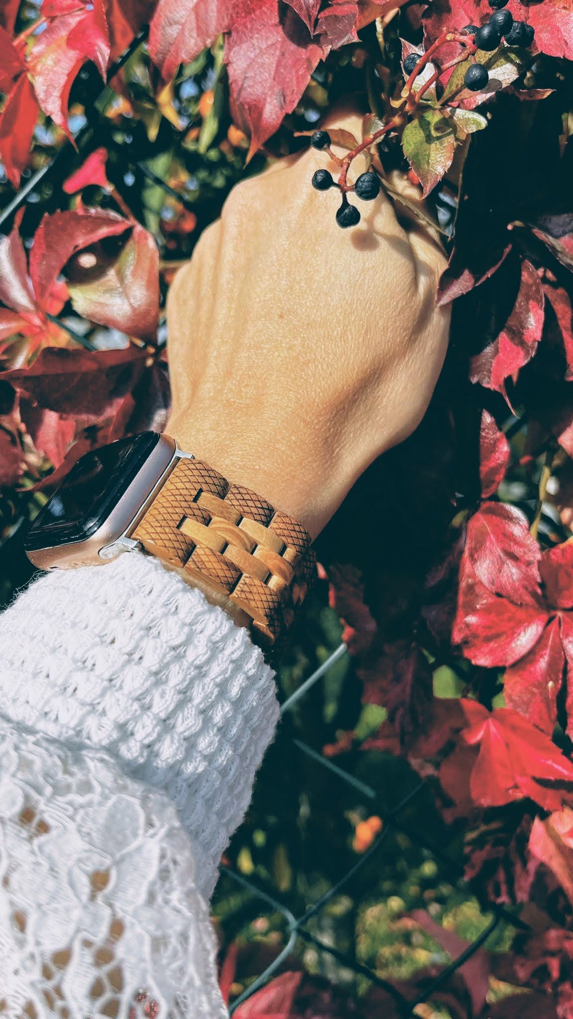 Wooden Apple Watch Band
