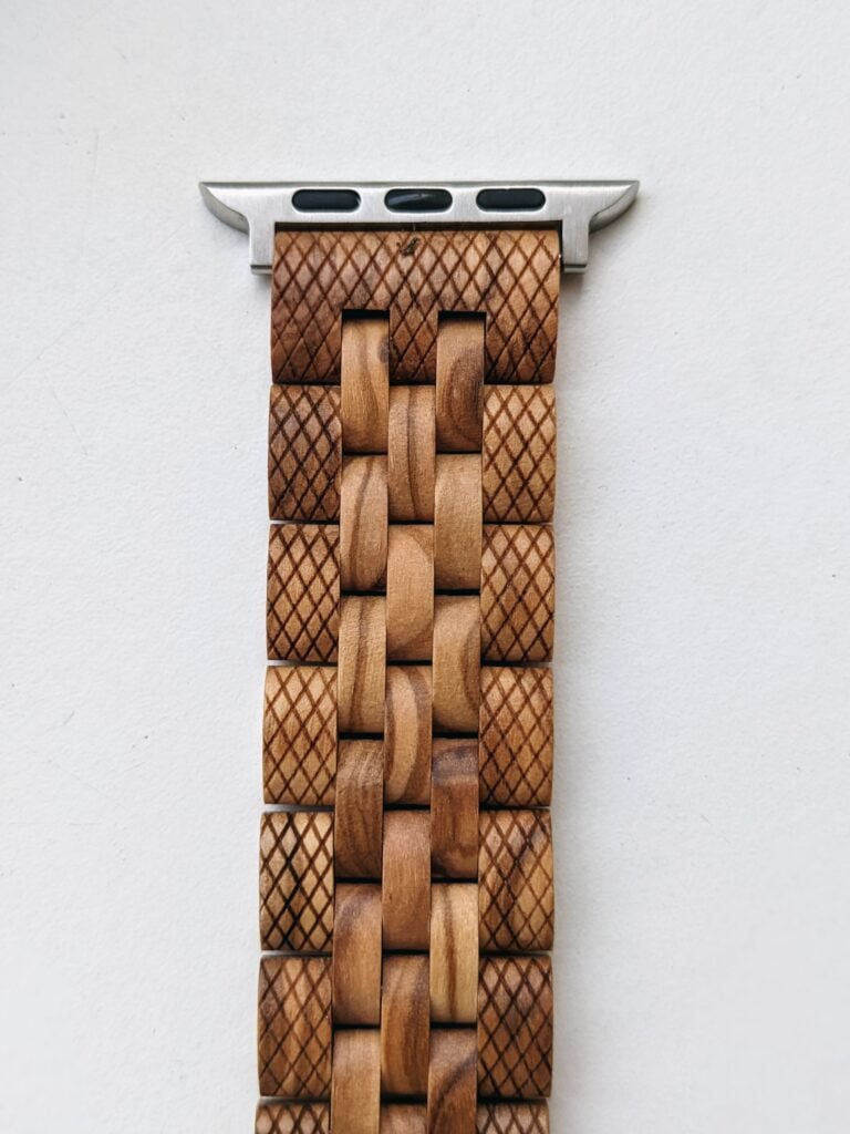 wooden apple watch straps